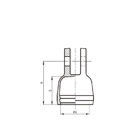 CAPS FOR PORCELAIN INSULATOR-CLEVIS TYPE (640)