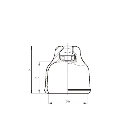 CAPS FOR PORCELAIN INSULATOR-SOCKET TYPE (634)