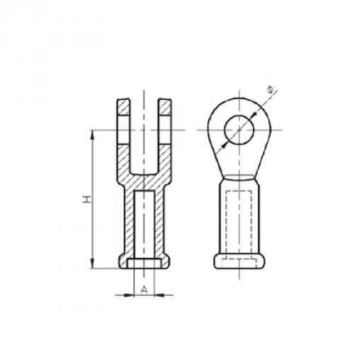  CLEVIS END FITTING (674)